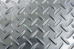 Pattern Corridor Made Form Stainless Steel Of Background Stock Photo