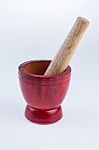 Pestle And Mortar Stock Photo