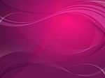 Pink Waves Abstract Background Stock Photo