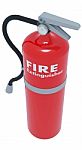 Red Tank Of Fire Extinguisher Stock Photo