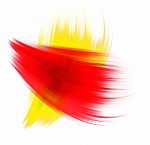 Red Yellow Texture Isolated On White Background Stock Photo