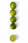 Row Of Limes Stock Photo