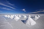 Salt Farm Stock Photo