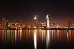 San Diego Skyline Stock Photo
