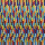 Seamless Colorful Square Pattern Mosaics Stock Photo