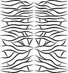 Shark Tiger Background stock image