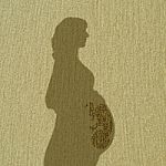 Shiny Fetal Surface Sand Stock Photo