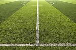 Soccer Field Stock Photo