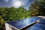 Solar Cells Stock Photo