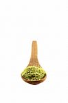 Spices Powder On Wood Spoons Stock Photo