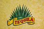 Tequila Wall Sign Stock Photo