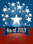 The Fourth Of July Banner