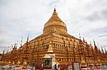 The Golden Shwezigon Pagoda Stock Photo