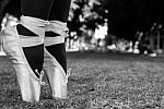 Urban Ballet Dancer Stock Photo