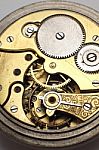 Watch Mechanism Stock Photo
