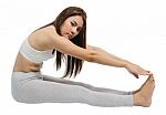 Yoga Woman Stock Photo