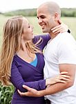 Young Couple In Love Stock Photo