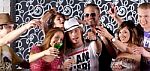 Young People Toasting Glasses Stock Photo