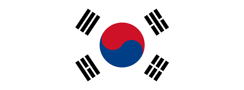 South Korea Flag Facebook Cover Photo - Free Download