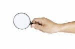 Magnifying Glass  Stock Photo