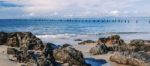 Beautiful Beach At Bridport, Tasmania, Australia Stock Photo
