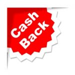 Cash Back Shows Sale Promotion And Offer Stock Photo