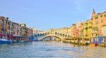 Grand Canal In Venice Stock Photo