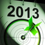 2013 Target Means Future Goal Projection Stock Photo