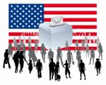 Elections In The United States Stock Photo