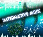 Alternative Music Indicates Sound Tracks And Acoustic Stock Photo