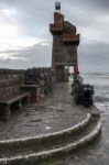 The Tower At Lynmouth Stock Photo