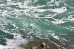 Beautiful Image With The Water Near Amazing Niagara Falls Stock Photo