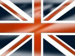 Union Jack Shows United Kingdom And Britain Stock Photo