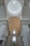 Interior View Of The Collegiate Church In Salzburg Stock Photo