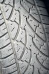 Car Tire Stock Photo