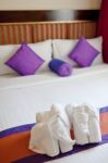 Honeymoon Bed Suite Stock Photo