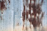 Corrugated Iron  Stock Photo