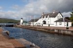 Corpach, Scotland/uk - May 19 : Caledonian Canal At Corpach In S Stock Photo
