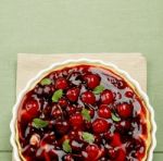 Berry Pie Stock Photo