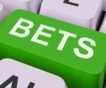 Bets Key Shows Online Or Internet Gambling Stock Photo