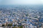 View Of Jodhpur, The Blue City Stock Photo