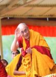 Leh, India-august 5, 2012 - His Holiness The 14th Dalai Lama Stock Photo