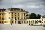 Schonbrunn Palace In Vienna Austria Stock Photo