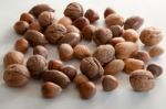 Assortment Of Nuts Stock Photo
