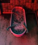 Corpse In Bathtub,horror Concept 3d Illustration Stock Photo