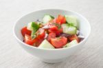 Tomato Salad Stock Photo