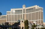 Las Vegas, Nevada/usa - August 1 : View  Of The Bellagio Hotel A Stock Photo