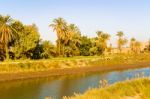 Nile Canal Stock Photo