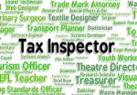 Tax Inspector Means Taxpayer Supervisor And Hire Stock Photo