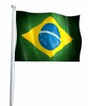 Brazil Flag Stock Photo